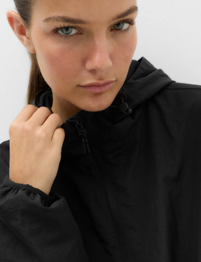 Goodmove Stormwear File Panelli Kapüşonlu Kadın Ceket