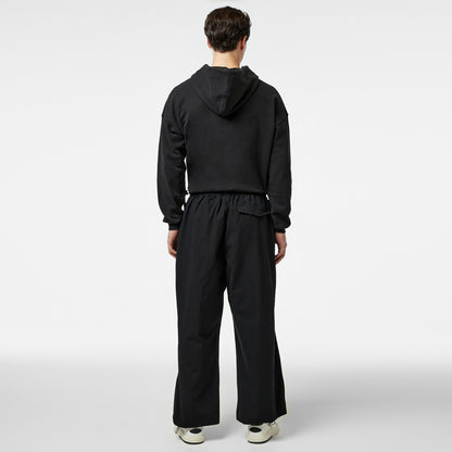 Karl Kani Woven Retro Washed Parachute Erkek Siyah Pantolon