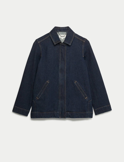 Denim Trucker Ceket