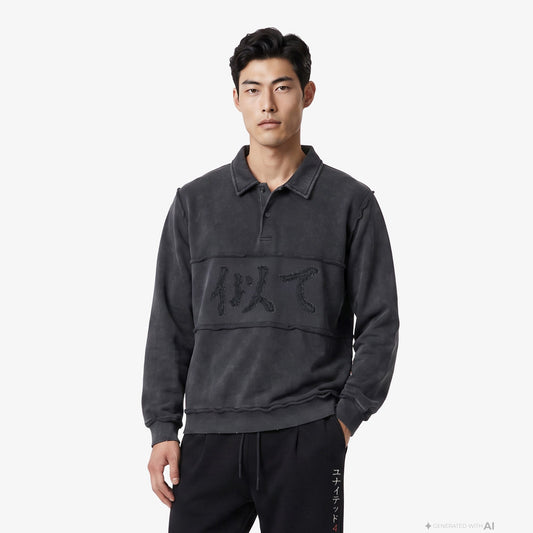 Unıted4 Regular Fit Erkek Gri Sweatshirt