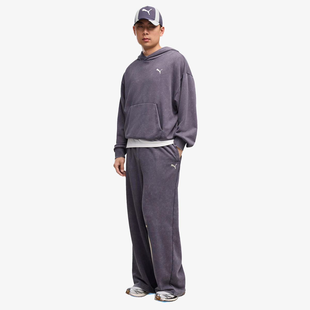 Puma Spc Wide Unisex Mavi Eşofman Altı