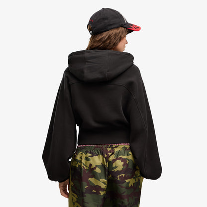 Puma Essential Cropped Kadın Siyah Sweatshirt