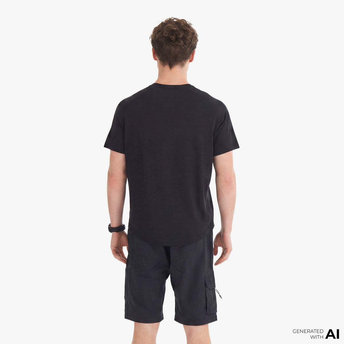 Columbia Comfort Erkek Siyah T-shirt