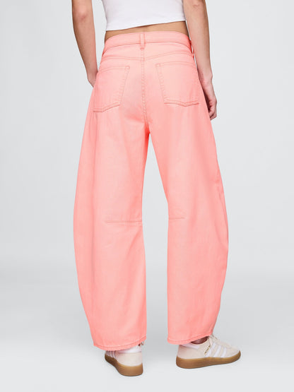 Mercan High Rise Horseshoe Jean Pantolon