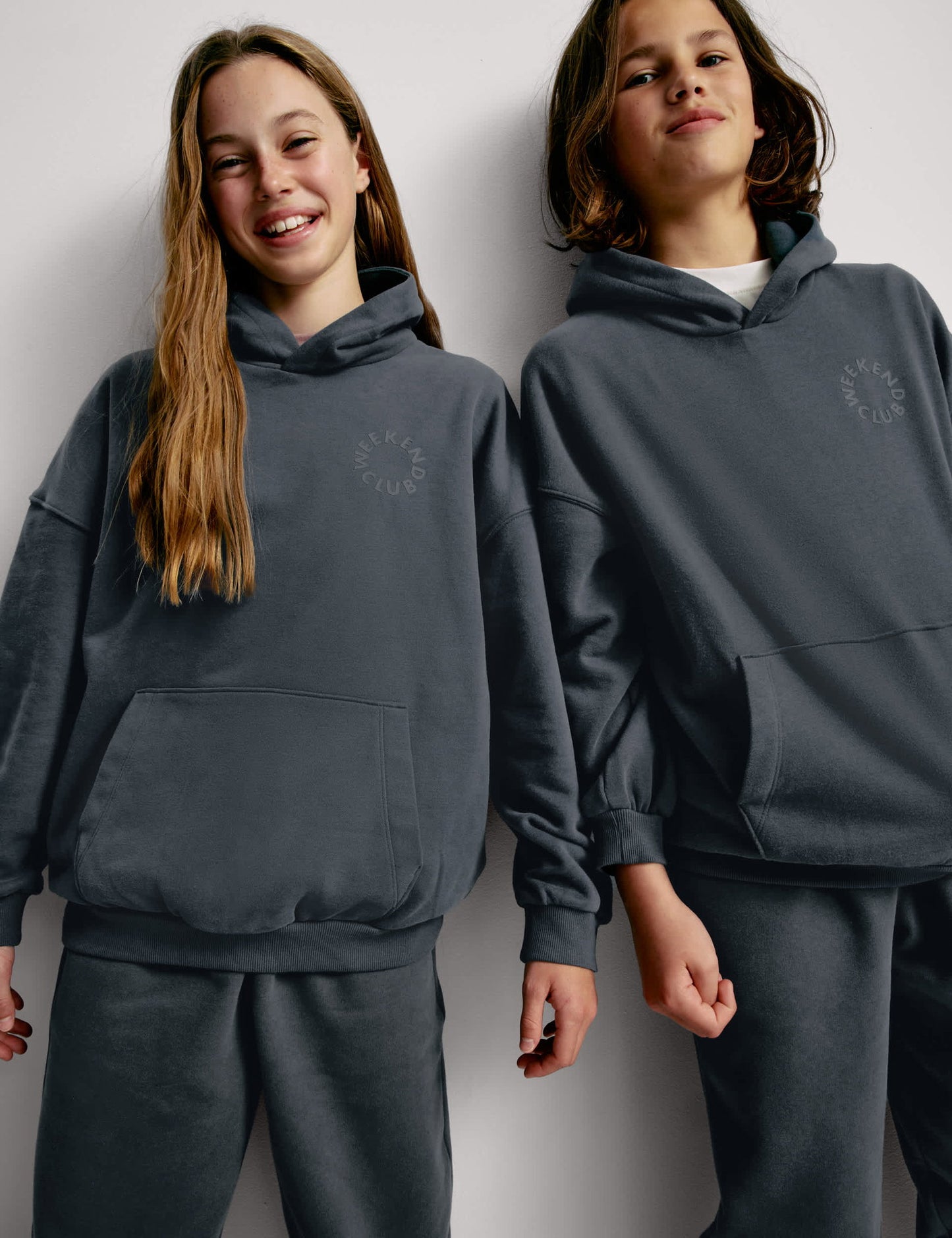 Pamuk Karışımlı Kapüşonlu Sweatshirt (6–16 Yaş)
