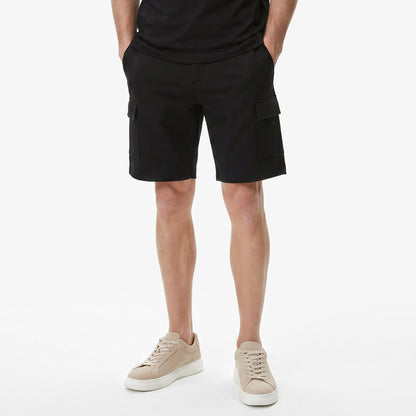 Nautica Erkek Siyah Regular Fit Kargo Şort