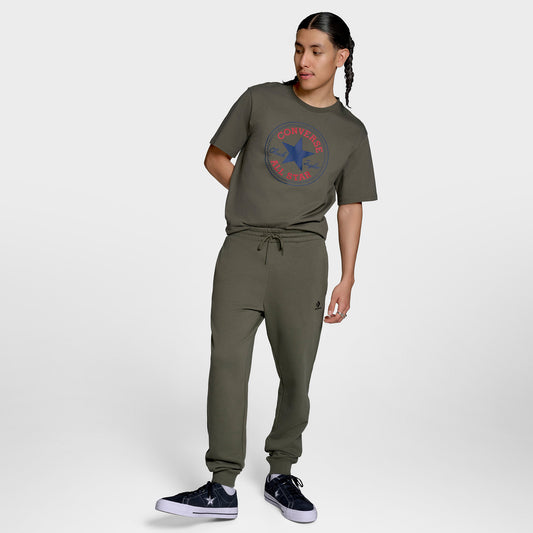 Converse Embroidered Star Chevron Standard-fit Erkek Haki Eşofman Altı