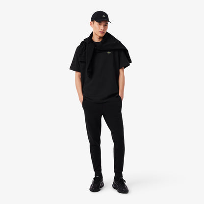 Lacoste Erkek Relaxed Fit Bisiklet Yaka Siyah T-shirt