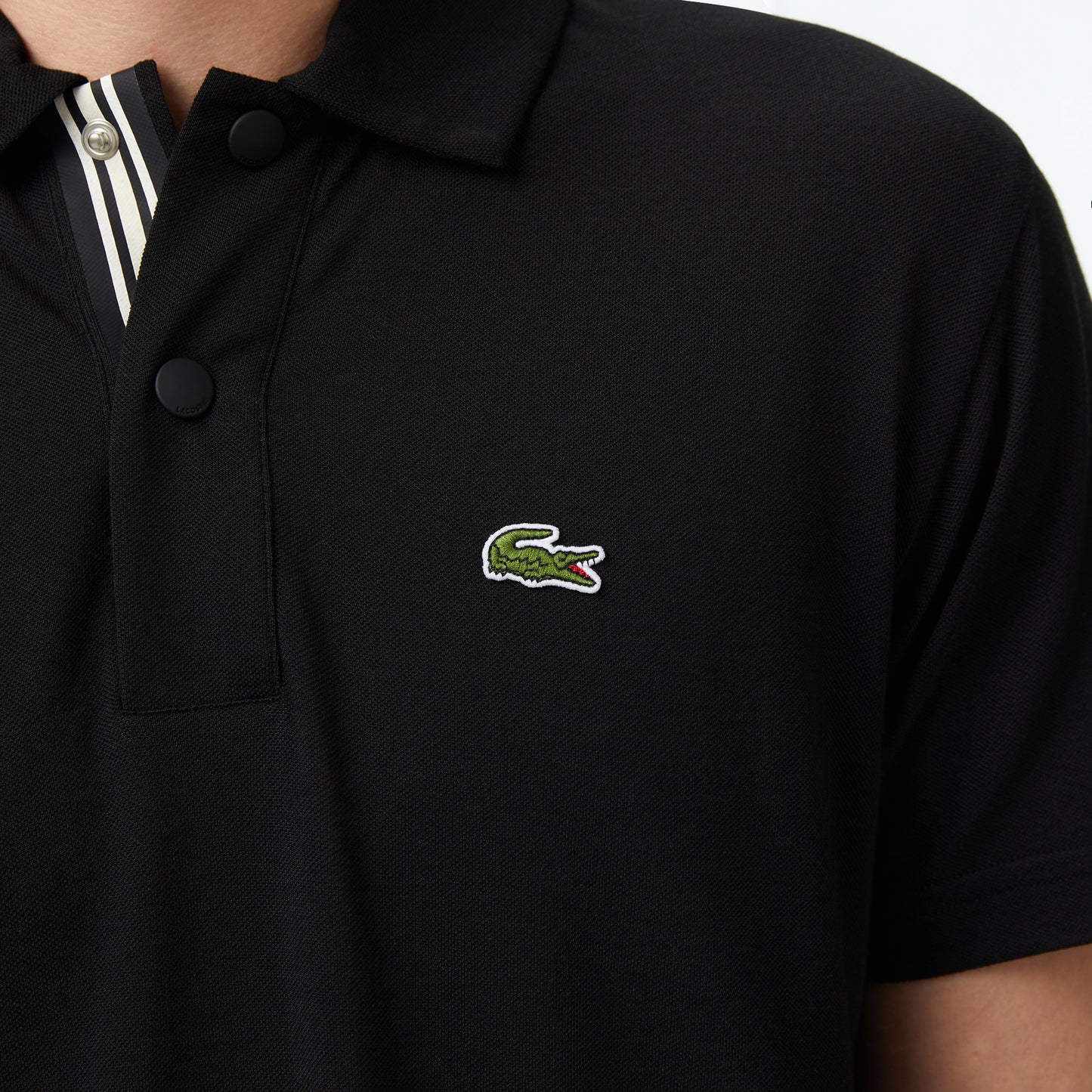 Lacoste Erkek Regular Fit Siyah Polo