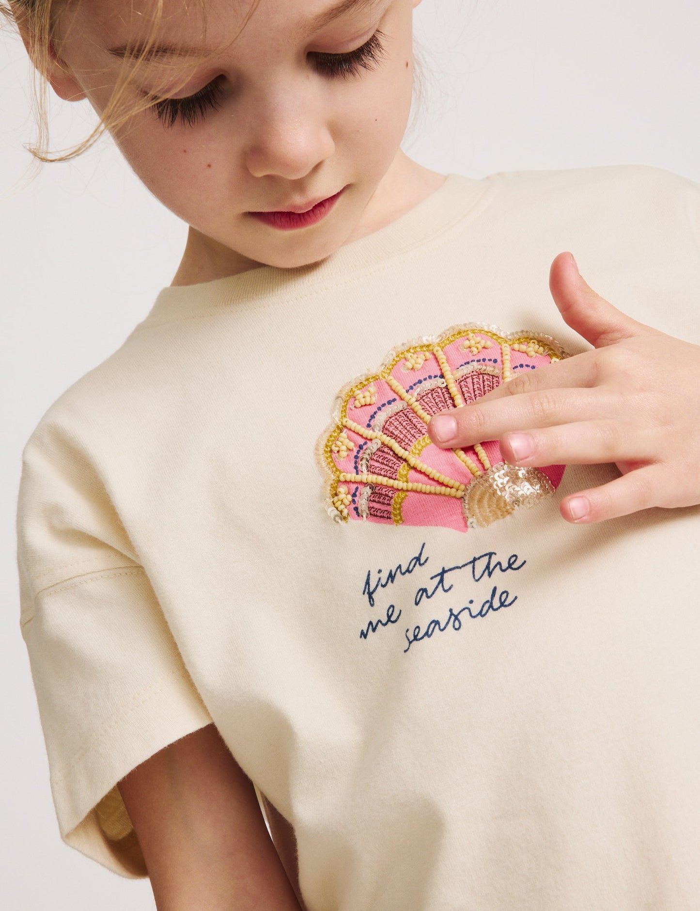 Desenli Pamuklu T-shirt