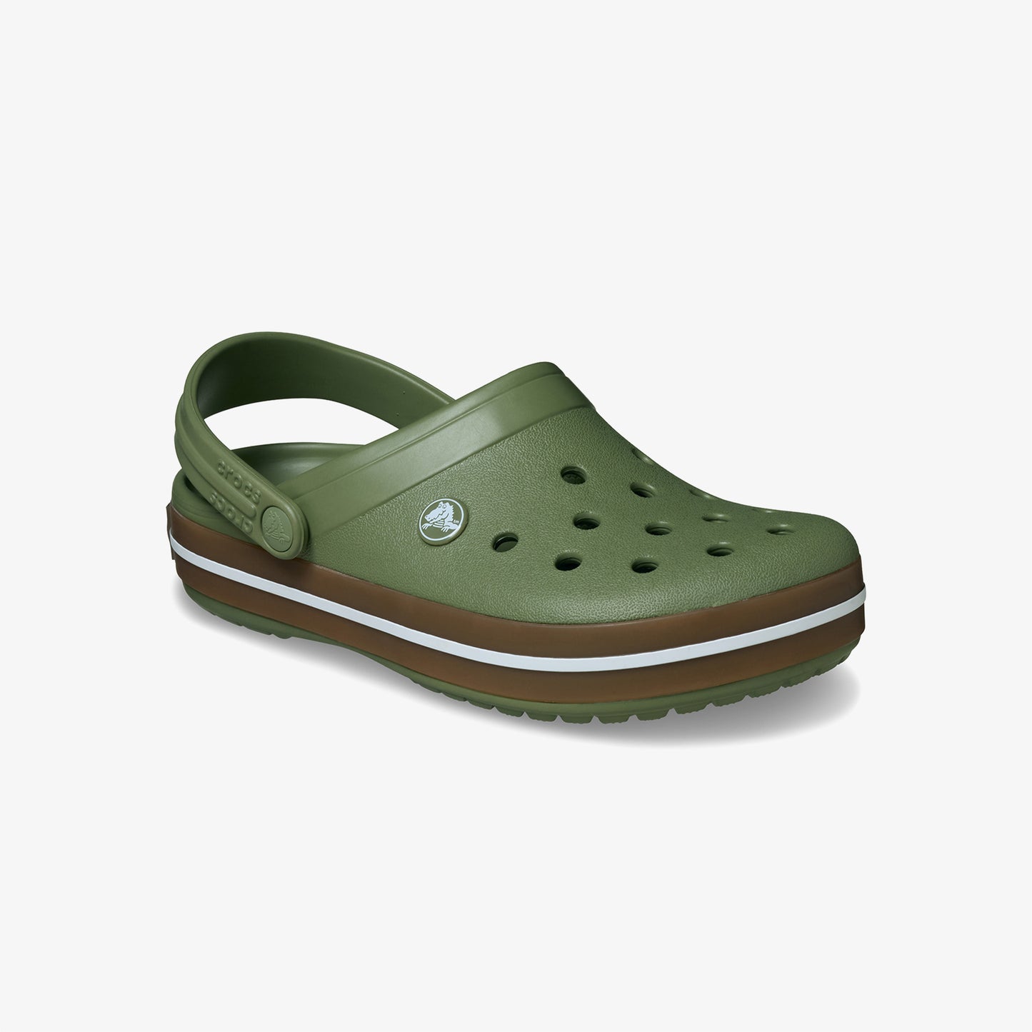 Crocs Crocband Gum Clog Erkek Yeşil Terlik