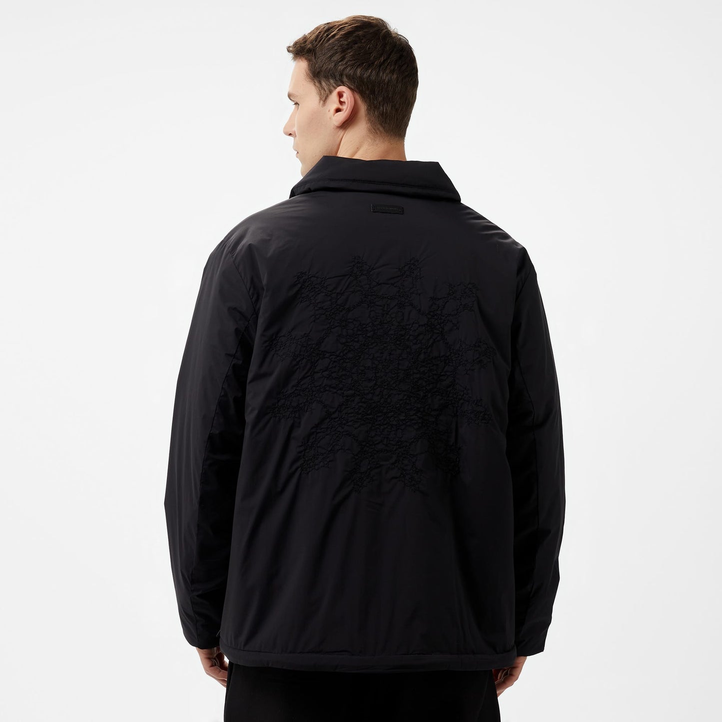 Les Benjamins Puffer 408 Erkek Siyah Ceket