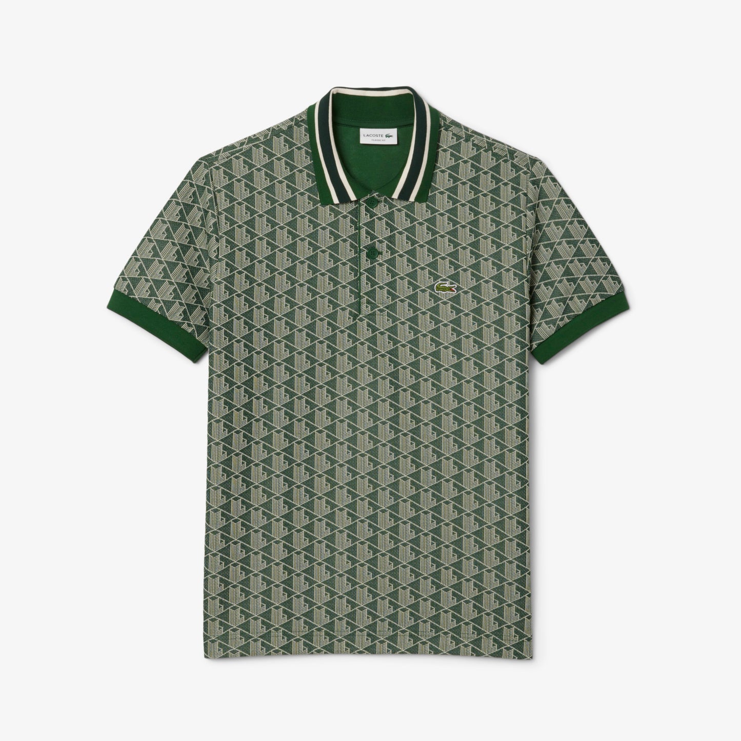 Lacoste Classic Fit Erkek Yeşil Polo