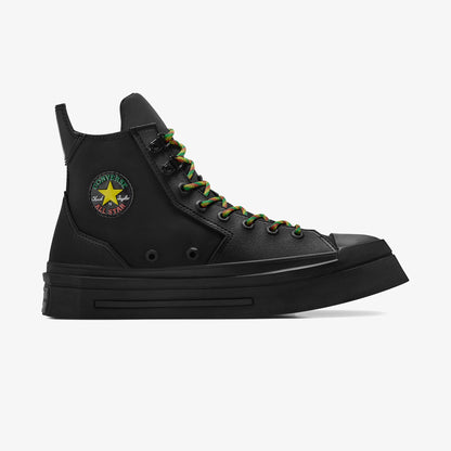 Converse Chuck 70 De Luxe Heel Unisex Siyah Platform Sneaker