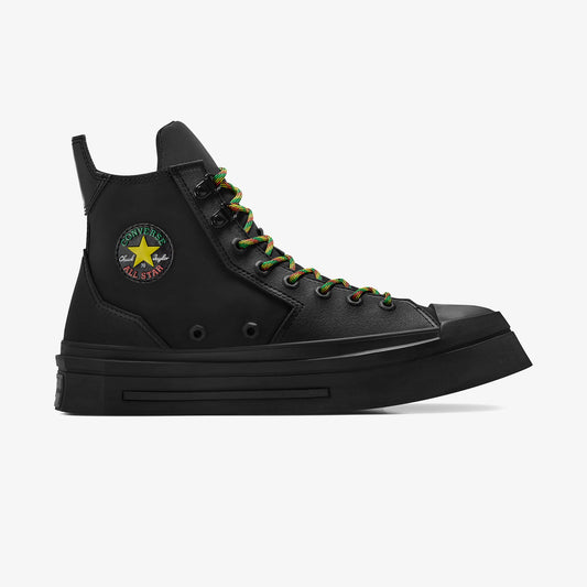 Converse Chuck 70 De Luxe Heel Unisex Siyah Platform Sneaker