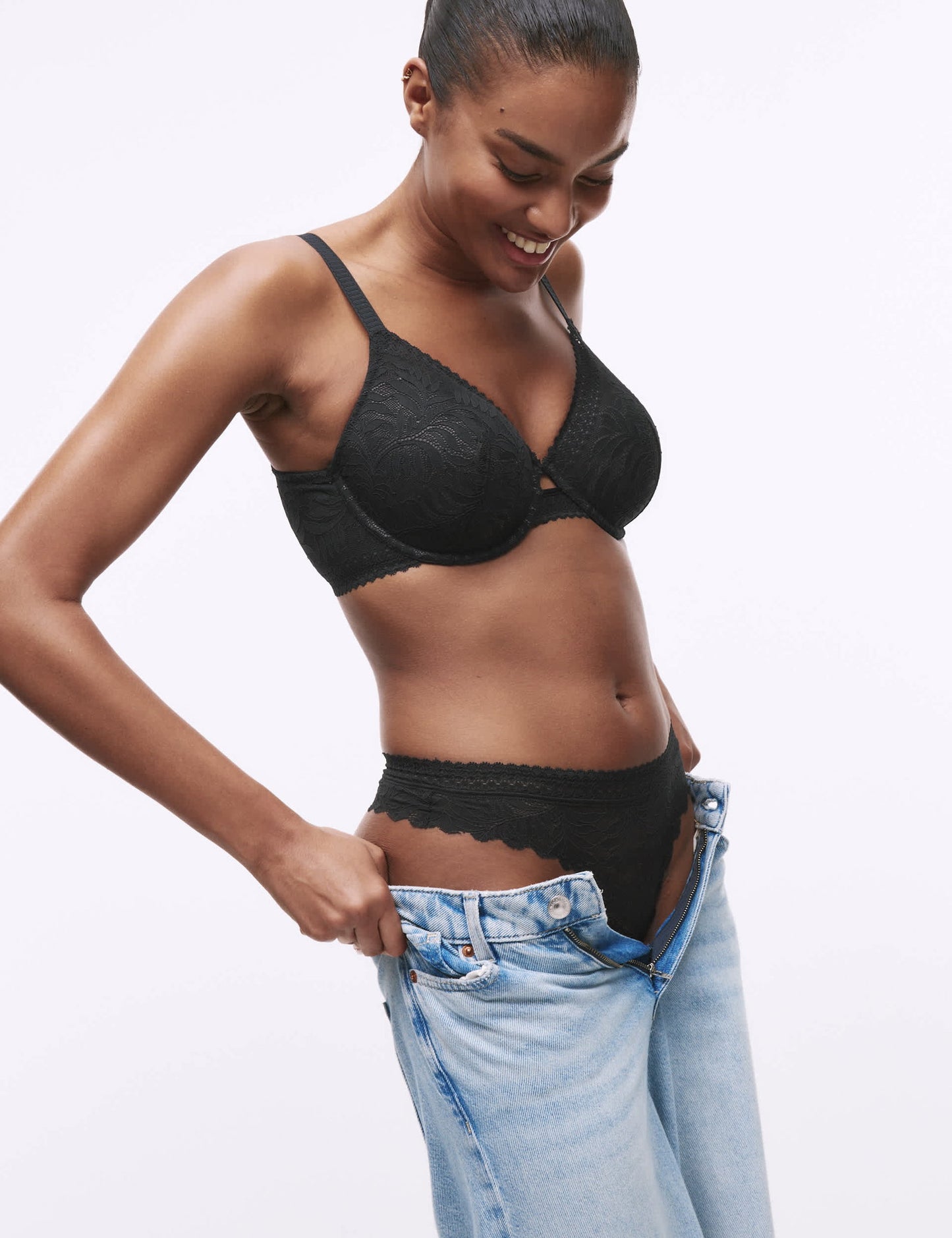 3'lü Flexifit™ Dantelli String Külot Seti