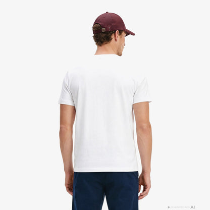 Tommy Hilfiger Brand Love Graphic Erkek Beyaz T-shirt
