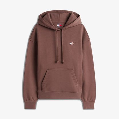 Tommy Hilfiger Bxy Badge Kadın Kahverengi Sweatshirt