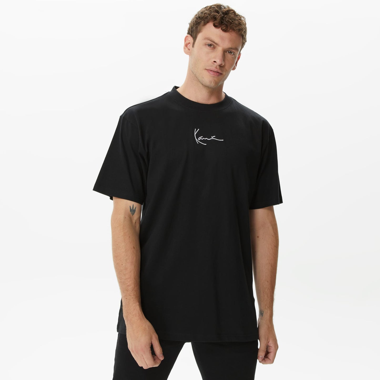 Karl Kani Small Signature Erkek Siyah T-shirt