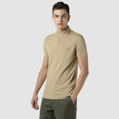 Lacoste Paris Erkek Regular Fit Bej Polo