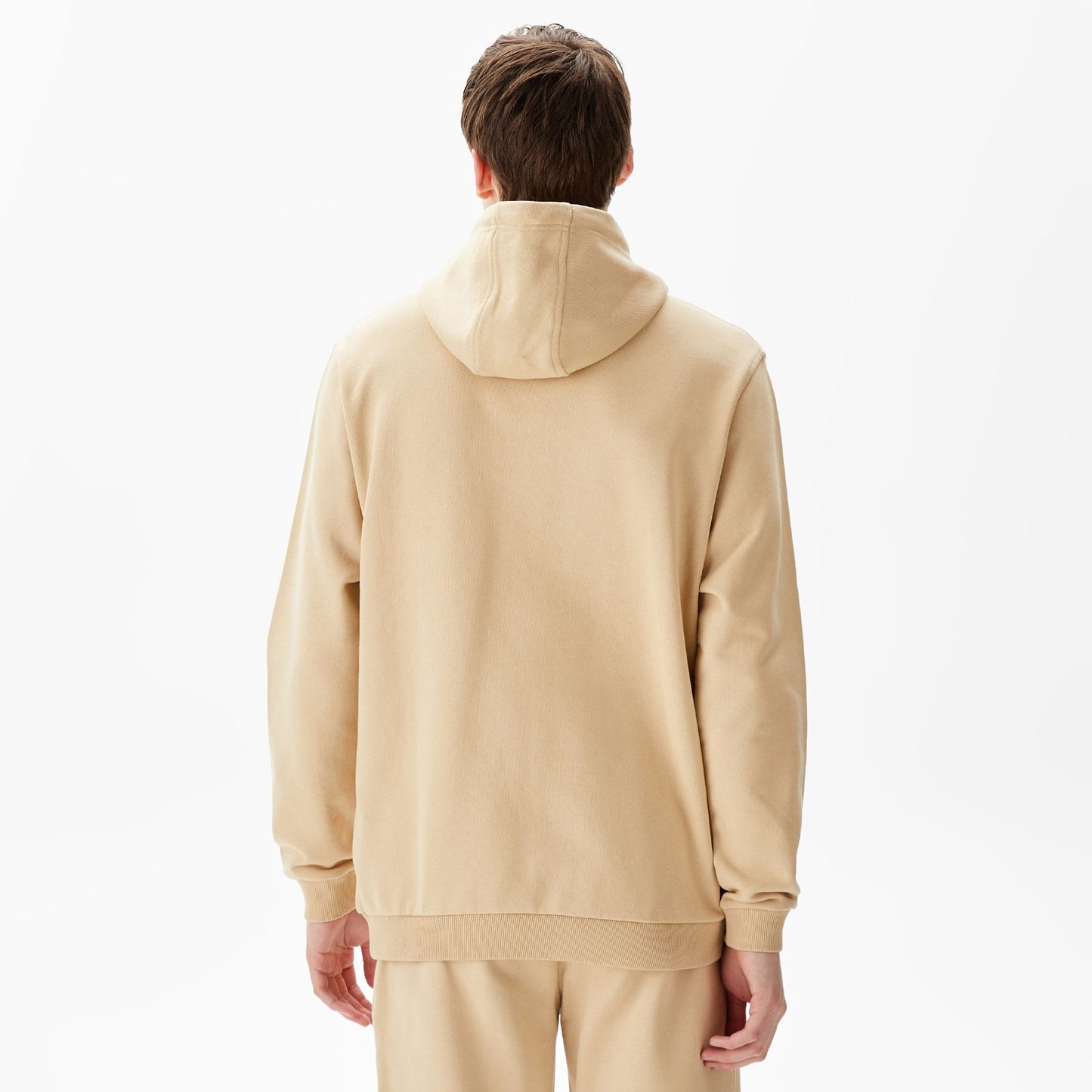 United4 Classic Erkek Krem Hoodie