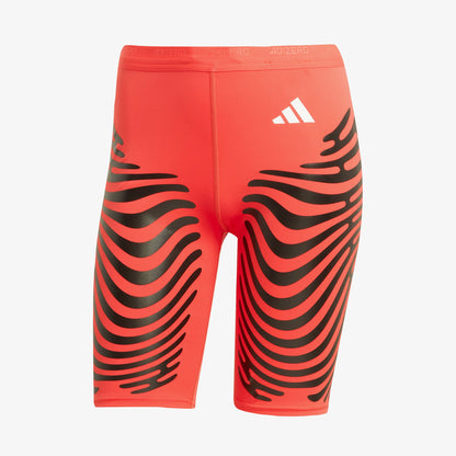 Adidas Adizero Control Kadın Kırmızı Koşu Taytı
