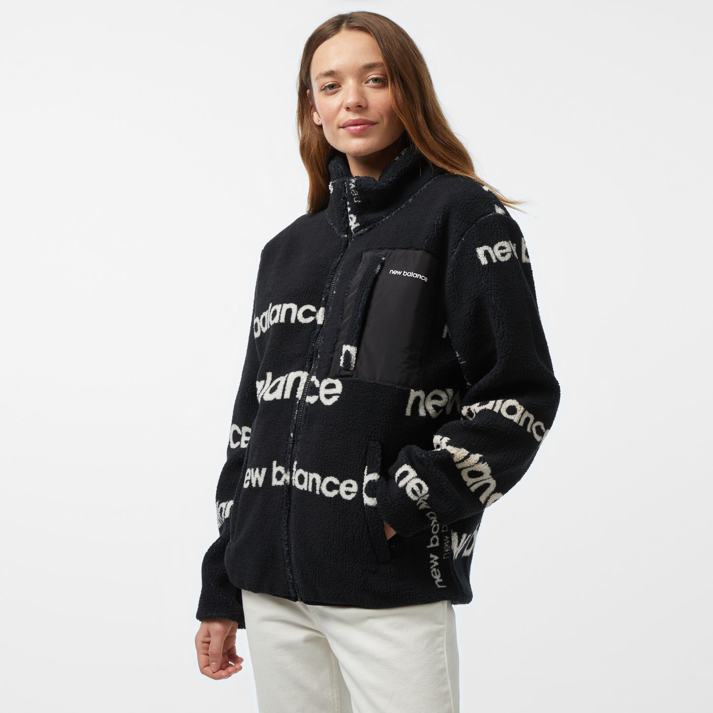 New Balance Nb Lifestyle Kadın Siyah Sweatshirt