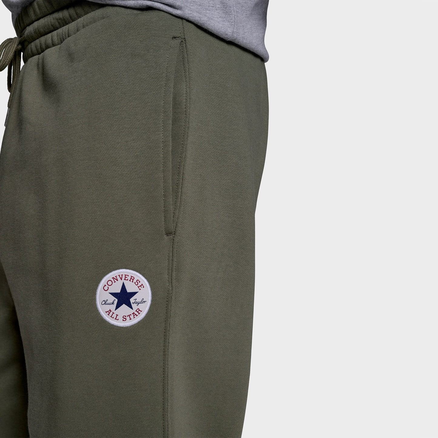 Converse Standard Fit Core Chuck Patch Erkek Haki Pantolon