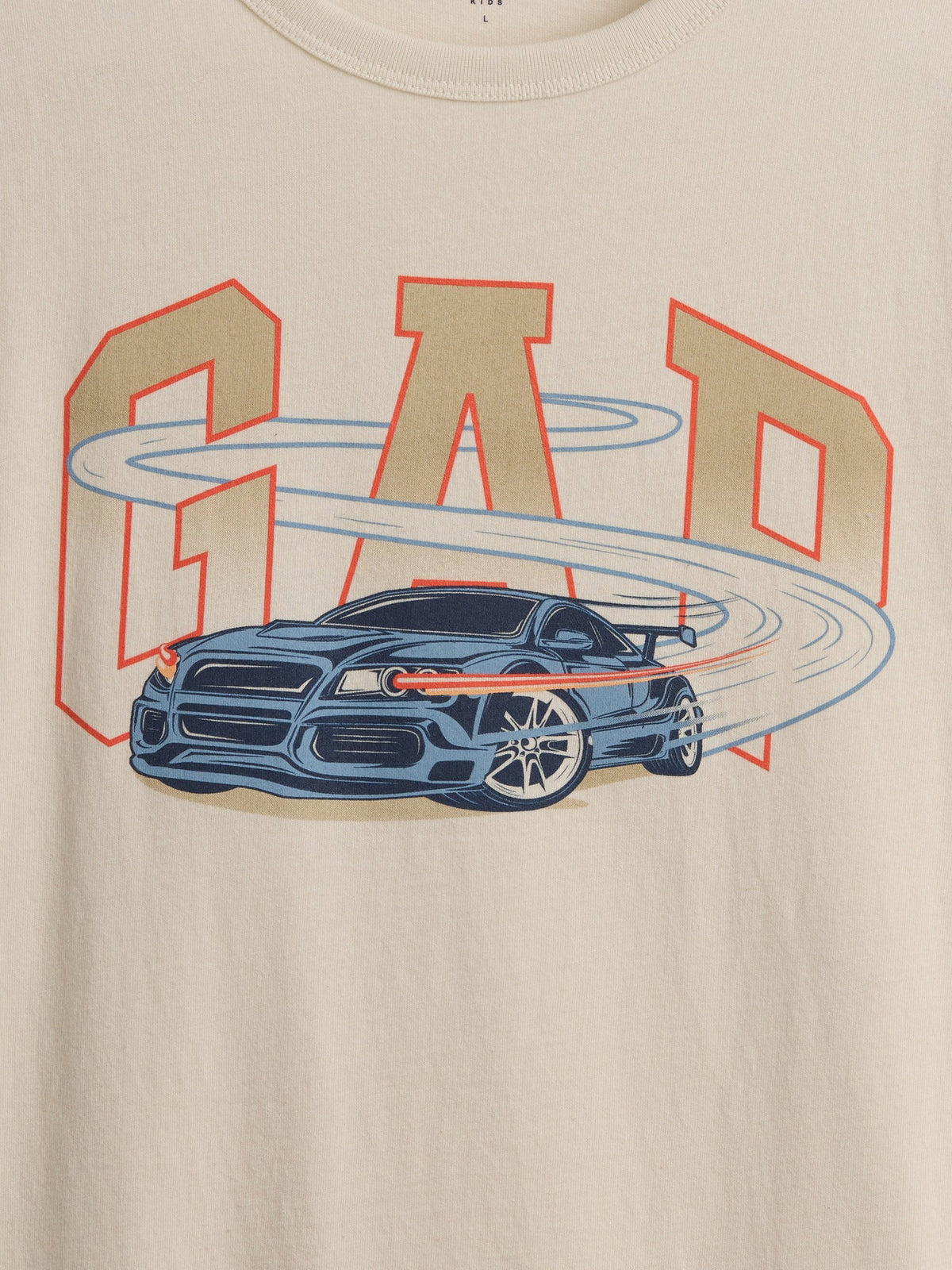 Bej Gap Logo T-shirt
