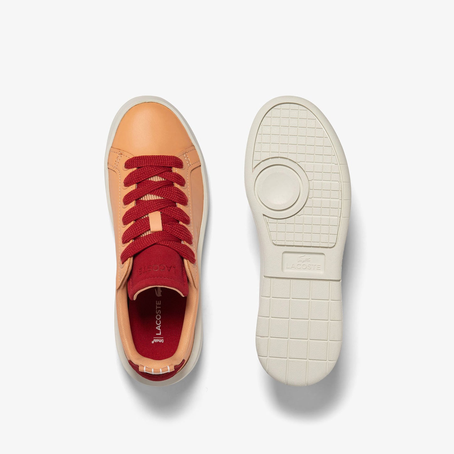 Lacoste Carnaby Platform Kadın Turuncu Sneaker