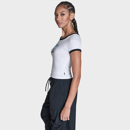 Converse Regular Fit Kadın Beyaz T-shirt