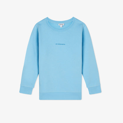 Les Benjamins Essential Çocuk Mavi Sweatshirt