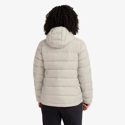 Jack Wolfskin Ather Down Hoody Kadın Gri Mont