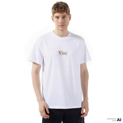 Vans Garden Oversized Ss Kadın Beyaz T-shirt