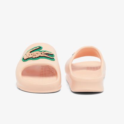 Lacoste Croco 2.0 Evo Kadın Pembe Terlik