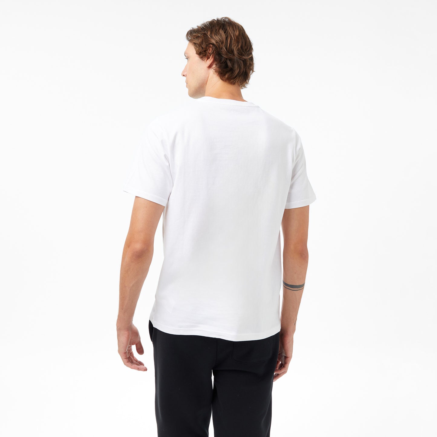 Converse Baskılı Erkek Beyaz T-shirt