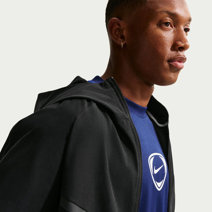 Nike Tech Knit Full Zip Erkek Siyah Ceket