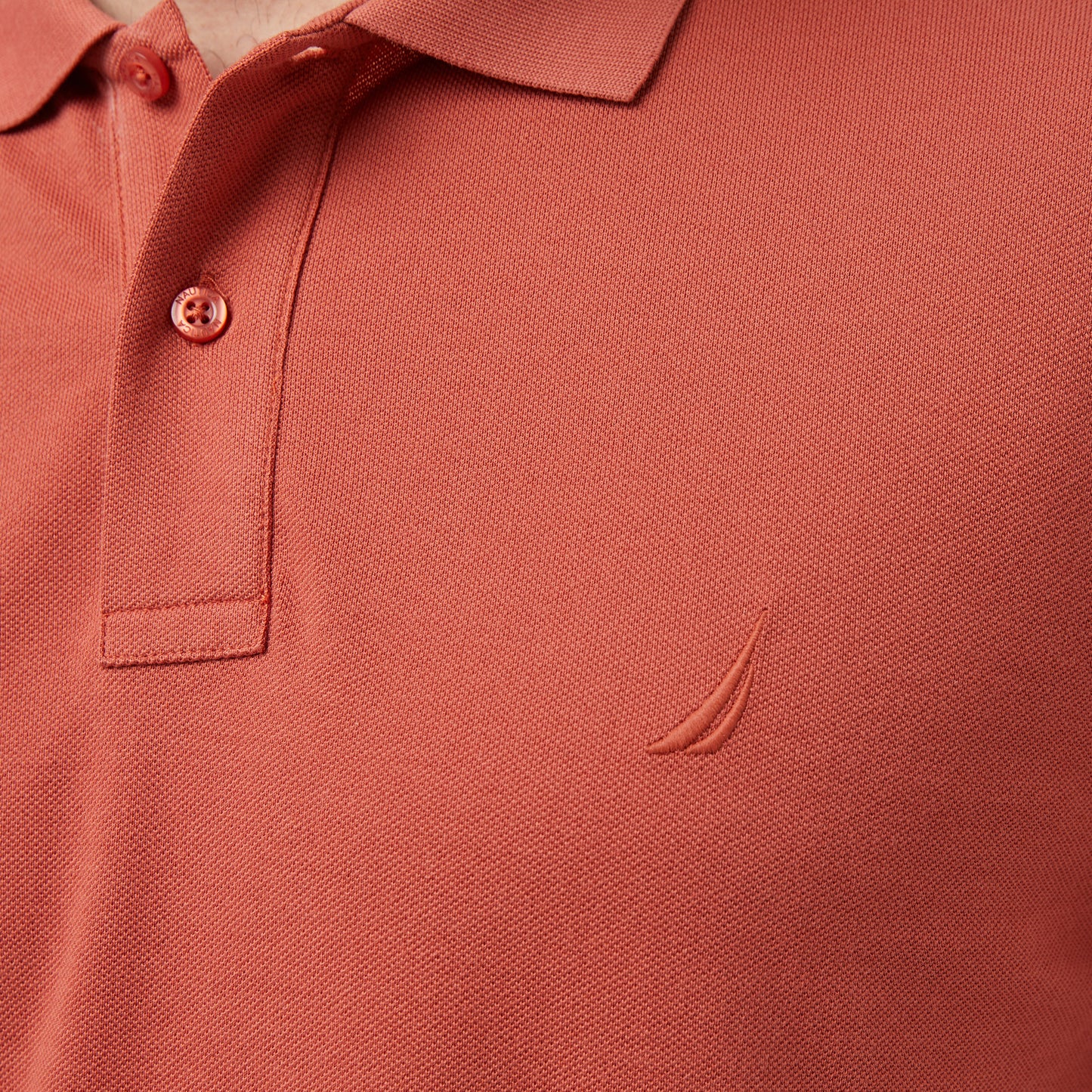 Nautica Erkek Kırmızı Regular Fit Polo Yaka T-shirt