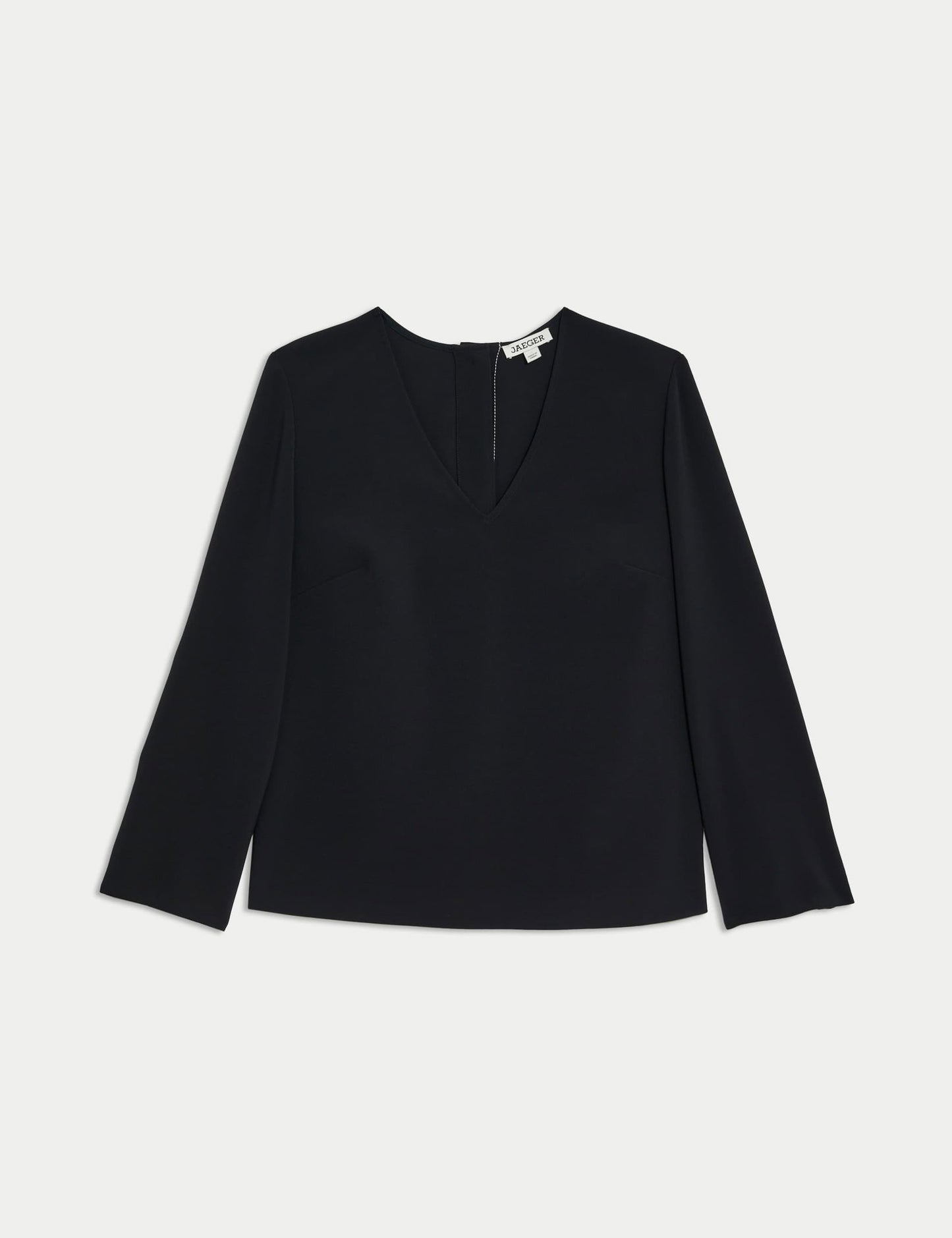 Relaxed Fit V Yaka Bluz