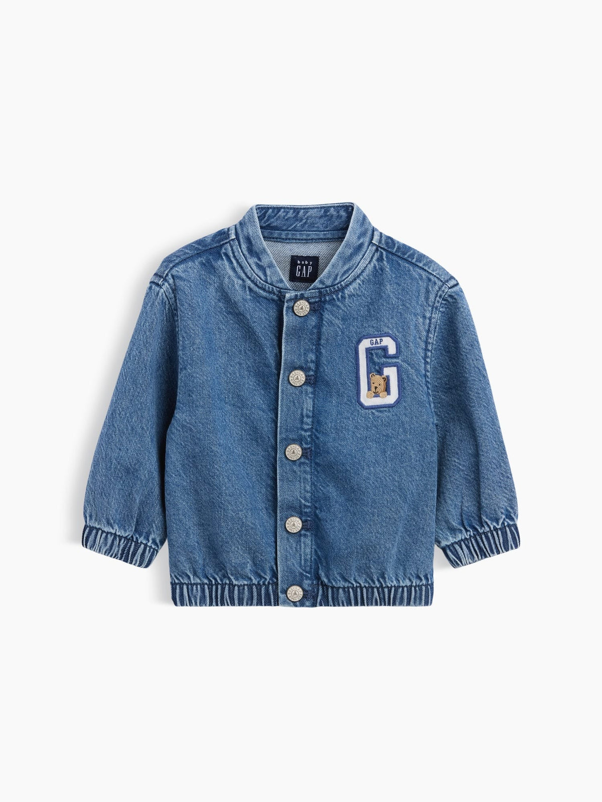Mavi Denim Brannan Bear Varsity Logo Ceket