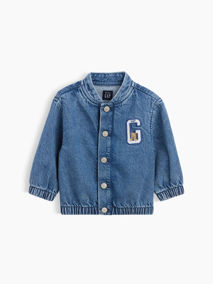 Mavi Denim Brannan Bear Varsity Logo Ceket