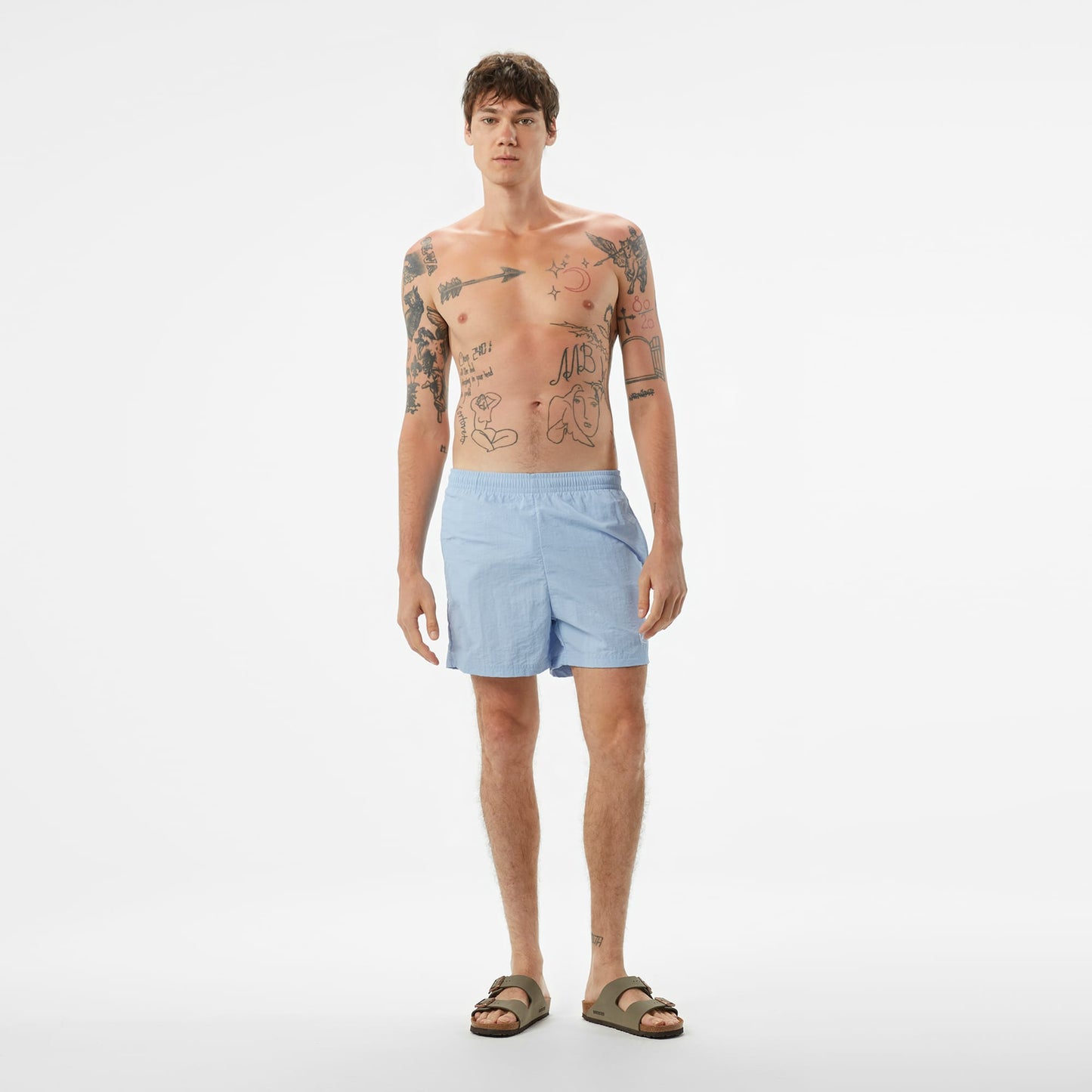 Karl Kani Signature Swim Erkek Mavi Deniz Şortu