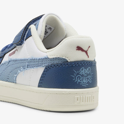 Puma Caven 2.0 Mid 90s Çocuk Beyaz Spor Ayakkabı