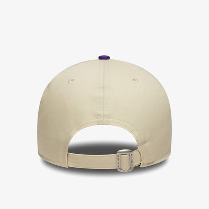 New Era Nba Colourblock 9forty Los Angeles Lakers Unisex Bej Şapka
