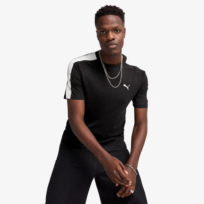 Puma T7 Erkek Siyah T-shirt