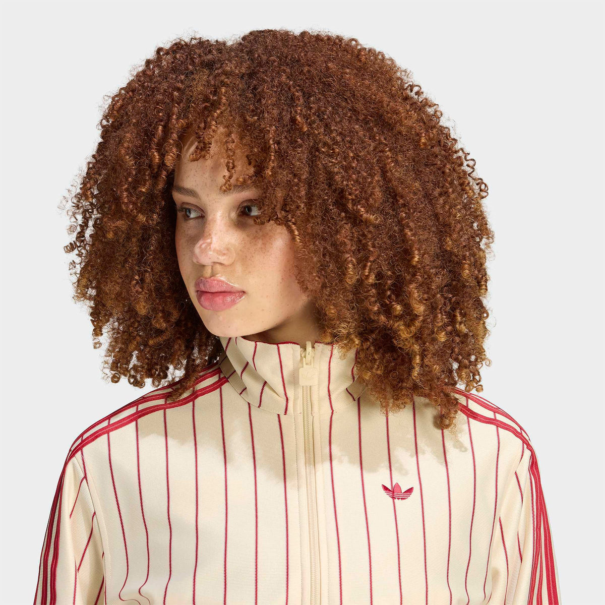 Adidas Reversible Firebird Kadın Krem Rengi Sweatshirt