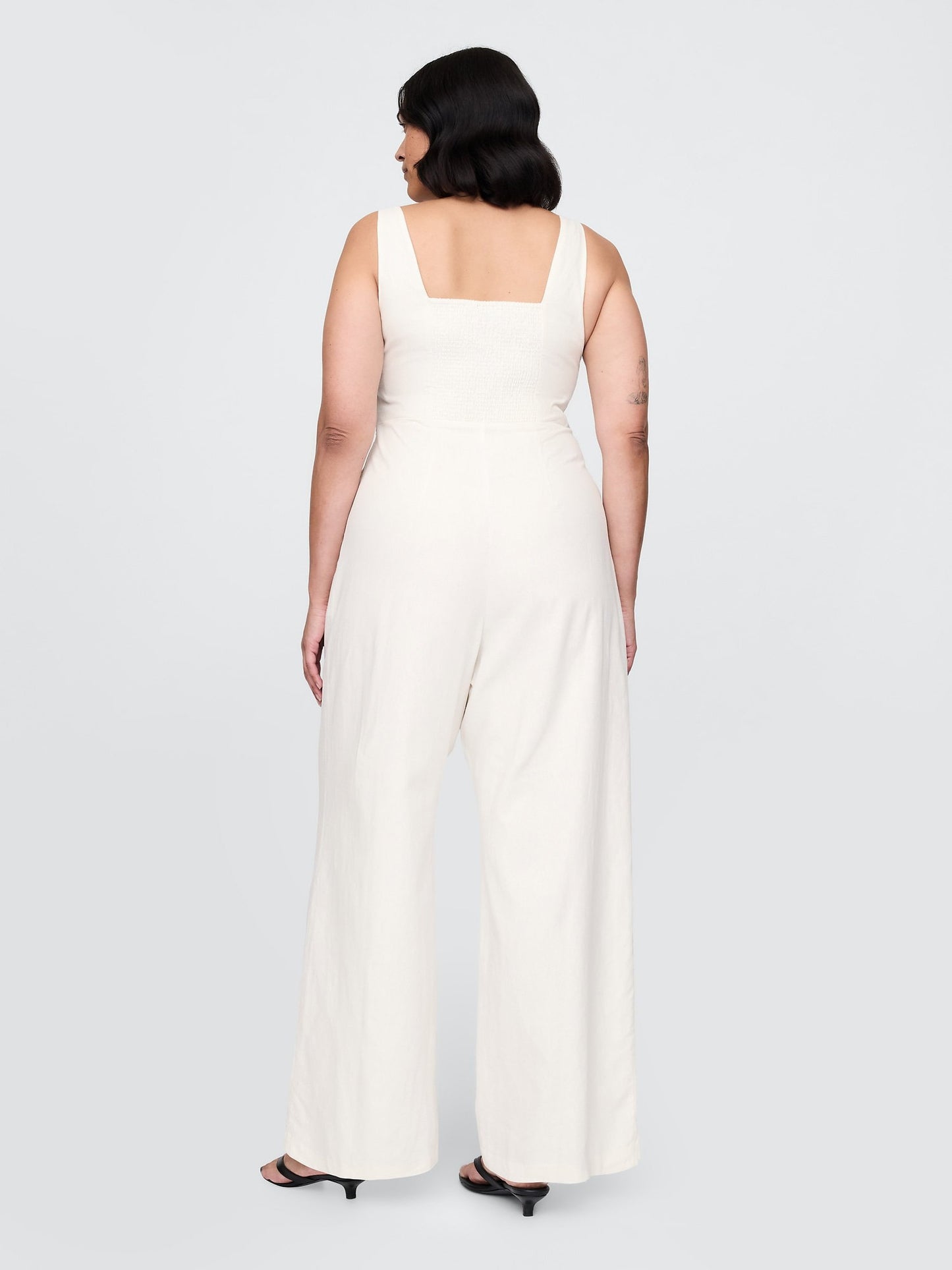 Beyaz Keten Heavyweight Tulum