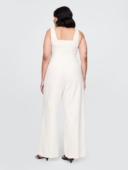 Beyaz Keten Heavyweight Tulum