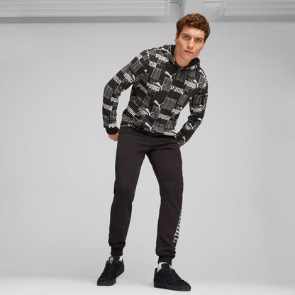 Puma Essentials Logo Lab Erkek Mavi Eşofman Altı