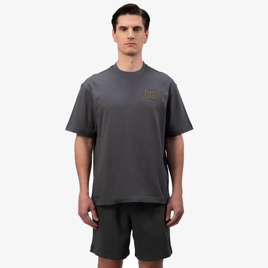 Everlast Authentic Boxing 2.0 Comfort Fit Gri Erkek T-shirt
